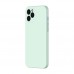  Чохол для iPhone 12 Pro /6,1''/ Baseus Liquid Silica Gel /mint green/