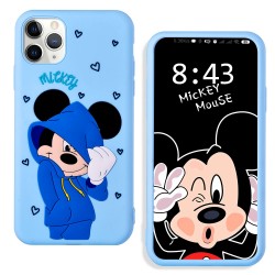  Чохол для iPhone 12 Pro /6,1''/ Disney Mickey Mouse /sky blue/