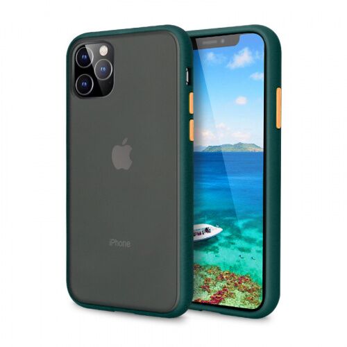  Чохол для iPhone 12 Pro Max /6,7''/ Gingle series /green red/
