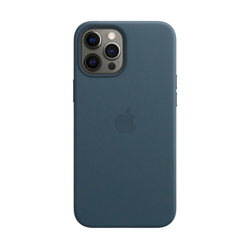  Чохол для iPhone 12 Pro Max Leather Case OEM with MagSafe /baltic blue/