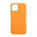 Чохол для iPhone 12 Pro Max Leather Case OEM with MagSafe /california poppy/