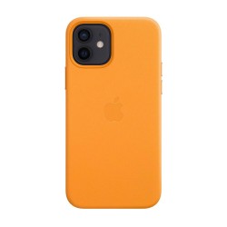  Чохол для iPhone 12 Pro Max Leather Case OEM with MagSafe /california poppy/