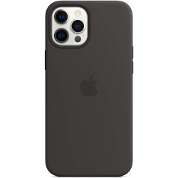  Чохол для iPhone 12 Pro Max Silicone Case OEM /black/