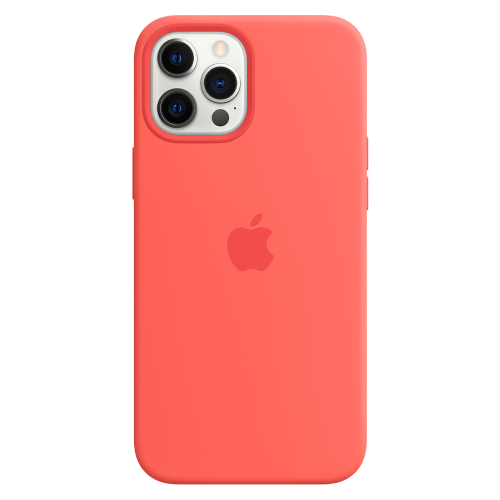  Чохол для iPhone 12 Pro Max Silicone Case OEM /pink citrus/