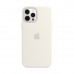  Чохол для iPhone 12 Pro Max Silicone Case OEM with MagSafe/white/