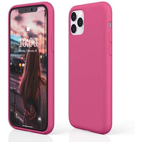  Чохол для iPhone 12pro max Silicone Case Full /dragon fruit/