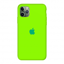  Чохол для iPhone 12pro max Silicone Case Full /juicy green/