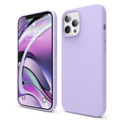  Чохол для iPhone 12pro max Silicone Case Full /lavender/
