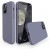  Чохол для iPhone 12pro max Silicone Case Full /lavender gray/