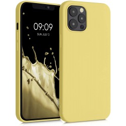  Чохол для iPhone 12pro max Silicone Case Full /mellow yellow/