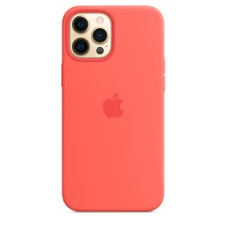  Чохол для iPhone 12pro max Silicone Case Full /pink citrus/