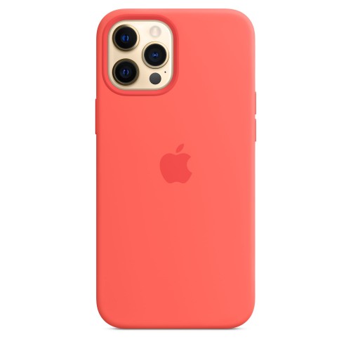  Чохол для iPhone 12pro max Silicone Case Full /pink citrus/
