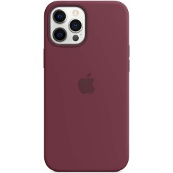  Чохол для iPhone 12pro max Silicone Case Full /plum/