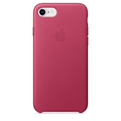  Чохол для iPhone 7/8 Leather Case OEM /pink fuchsia/