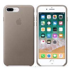  Чохол для iPhone 7/8 Plus Leather Case OEM /taupe/