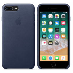  Чохол для iPhone 7 Plus Leather Case copy /midnight blue/