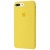  Чохол для iPhone 8/7 Plus Silicone Case copy /canary yellow/