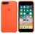  Чохол для iPhone 8/7 Plus Silicone Case copy /orange/