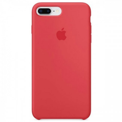  Чохол для iPhone 8/7 Plus Silicone Case copy /red raspberry/