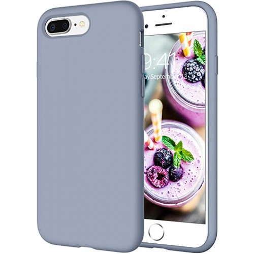  Чохол для iPhone 8/7 Plus Silicone Case Full /blueberry/