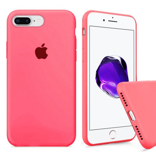  Чохол для iPhone 8/7 Plus Silicone Case Full /coral/
