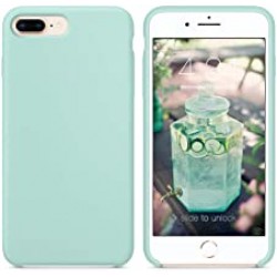  Чохол для iPhone 8/7 Plus Silicone Case Full /cyprus green/