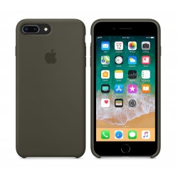  Чохол для iPhone 8/7 Plus Silicone Case Full /dark olive/