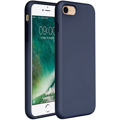  Чохол для iPhone 8/7 Plus Silicone Case Full /deep navy/