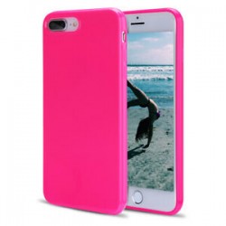  Чохол для iPhone 8/7 Plus Silicone Case Full /electric pink/