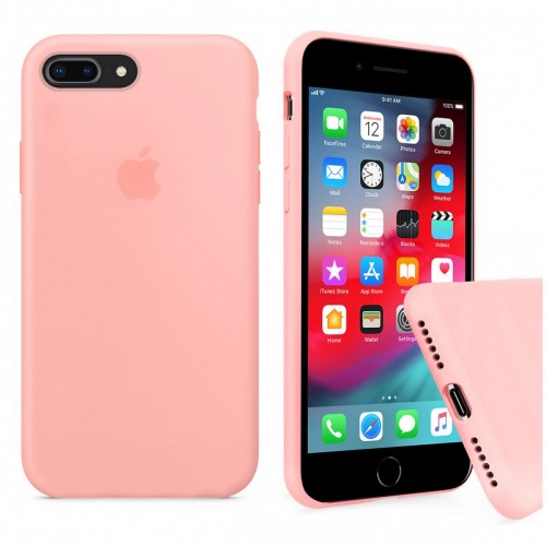  Чохол для iPhone 8/7 Plus Silicone Case Full /grapefruit/