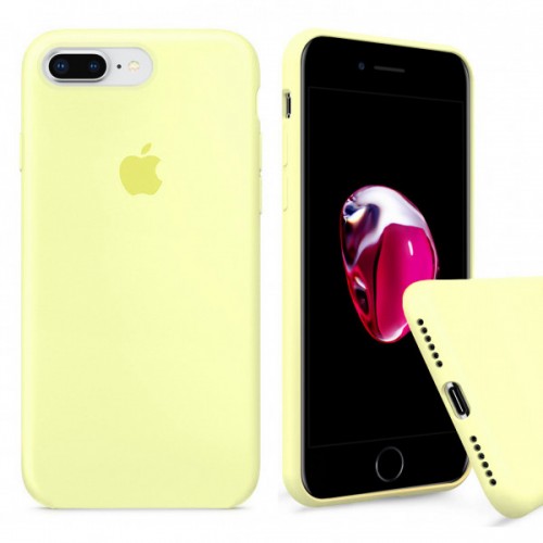  Чохол для iPhone 8/7 Plus Silicone Case Full /mellow yellow/