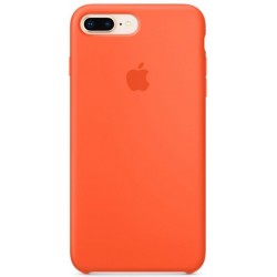  Чохол для iPhone 8/7 Plus Silicone Case Full /orange/