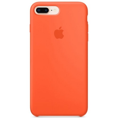  Чохол для iPhone 8/7 Plus Silicone Case Full /orange/