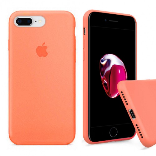  Чохол для iPhone 8/7 Plus Silicone Case Full /papaya/