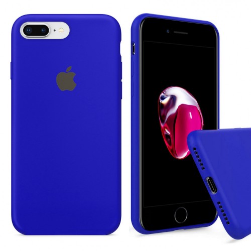  Чохол для iPhone 8/7 Plus Silicone Case Full /ultramarine/