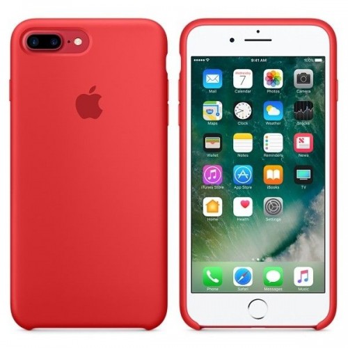  Чохол для iPhone 8/7 Plus Silicone Case OEM (product) /red/