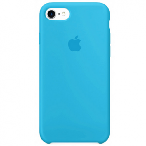  Чохол для iPhone 8/7 Silicone Case copy /blue/