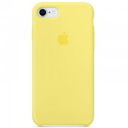  Чохол для iPhone 8/7 Silicone Case copy /canary yellow/