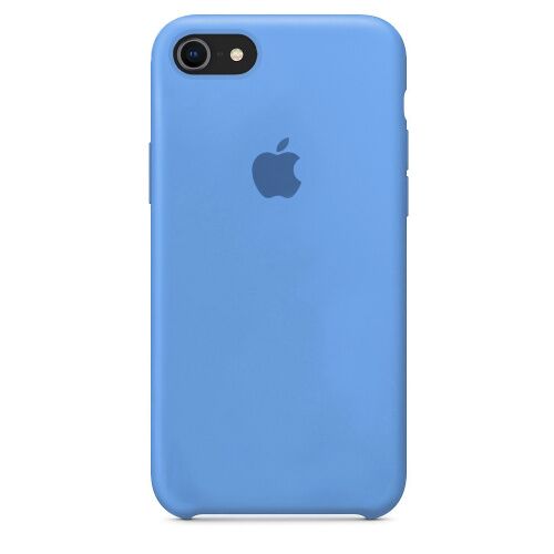  Чохол для iPhone 8/7 Silicone Case copy /cornflower/
