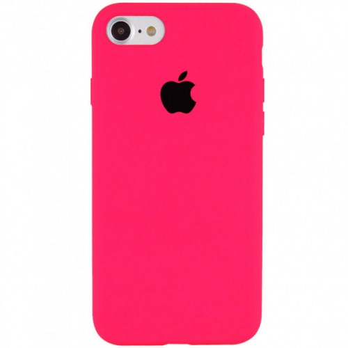  Чохол для iPhone 8/7 Silicone Case copy /electric pink/