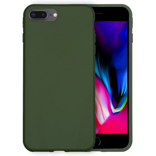  Чохол для iPhone 8/7 Silicone Case copy /forest green/