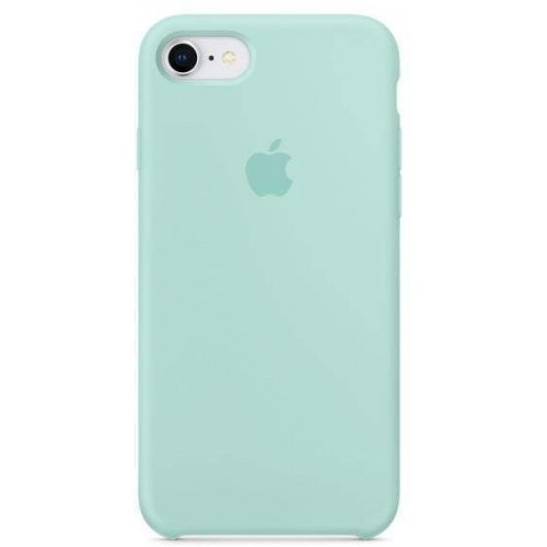  Чохол для iPhone 8/7 Silicone Case copy /marine green/