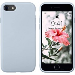  Чохол для iPhone 8/7 Silicone Case copy /mist blue/