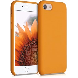  Чохол для iPhone 8/7 Silicone Case copy /new apricot/