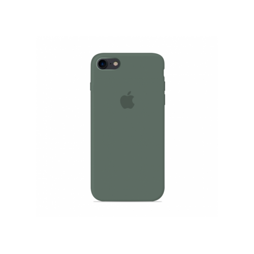  Чохол для iPhone 8/7 Silicone Case copy /pine green/
