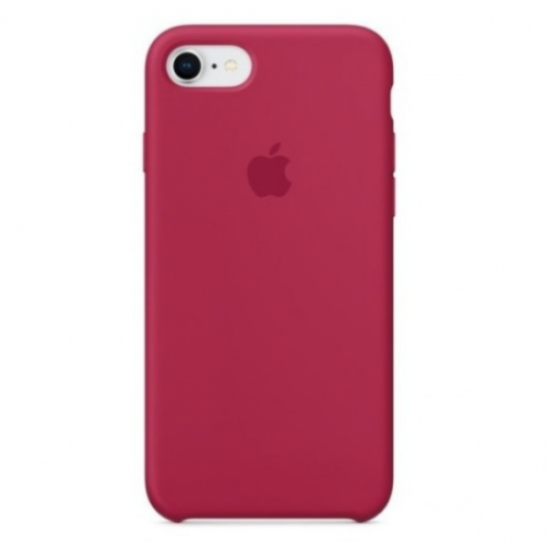  Чохол для iPhone 8/7 Silicone Case copy /rose red/