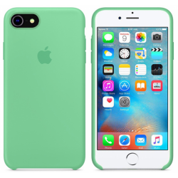  Чохол для iPhone 8/7 Silicone Case copy /spearmint/