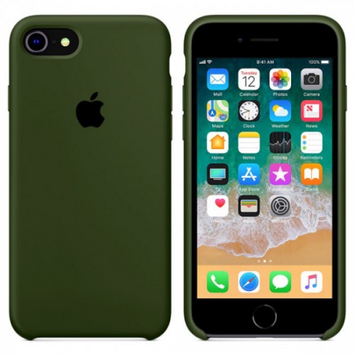  Чохол для iPhone 8/7 Silicone Case copy /virid/