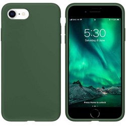 Чохол для iPhone 8/7 Silicone Case Full /dark green/