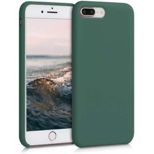  Чохол для iPhone 8/7 Silicone Case Full /forest green/